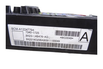 Caja reles / fusibles, Jaguar Xf 3.0 V6 Diesel Luxury 2012, 9X2314B476AD