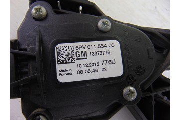 Potenciometro pedal, Opel Astra K Berlina 5P Dynamic Start/Stop 2016, 13373776