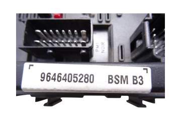 Caja reles / fusibles, Citroen Xsara Berlina 2.0 HDi Exclusive (80kW) 2002, 9646405280