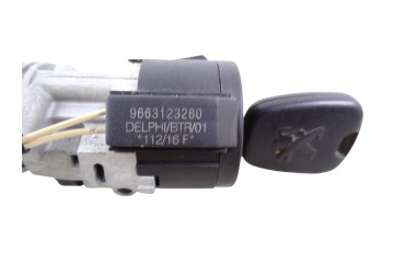 Antirrobo / llave contacto, Peugeot Partner Furgón Confort L1 2016, 9663123280
