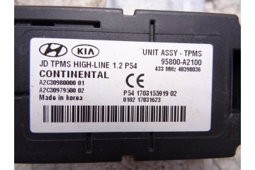 Módulo electrónico, Kia Ceed (Jd) Business 2017, 95800A2100