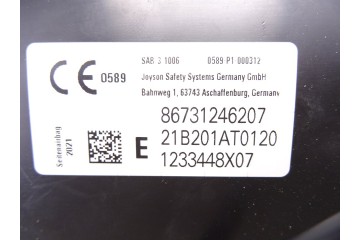 Airbag lateral derecho, Mini Mini 3P (F56) Cooper SD 2016, 86731246207