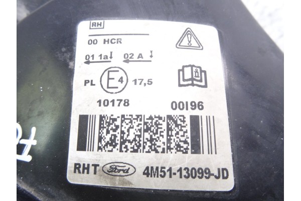 4M5113099JD FARO DERECHO FORD FOCUS BERLINA (CAP)