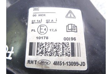 4M5113099JD FARO DERECHO FORD FOCUS BERLINA (CAP) Sport 2007 4M5113099JD 212511 FORD - 2