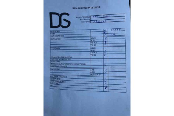 BMW Serie 3 Berlina (E46) 318D 2004 para piezas | Desguace Gandia SL