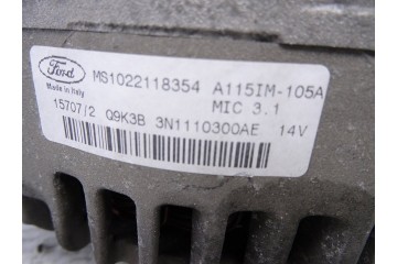 3N1110300AE  ALTERNADOR FORD FOCUS BERLINA (CAP) Sport 2007 3N1110300AE 212520 FORD - 2