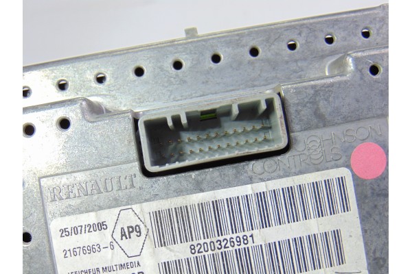 Pantalla multifuncion, Renault Vel Satis (BJ0) Initiale 2005, 8200326981