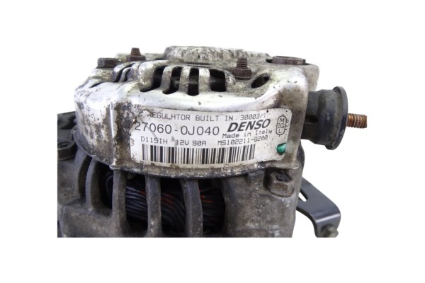 Alternador, Toyota Yaris (NCP1/NLP1/SCP1) 1.0 Linea Luna 2004, 270600J040