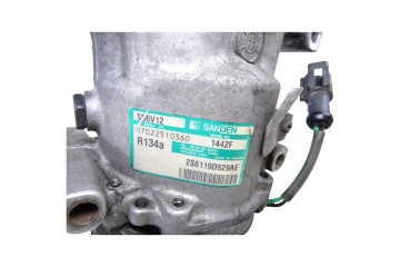 Compresor aire acondicionado, Ford Fusion (Cbk) Ambiente 2004, 2S6119D629AE