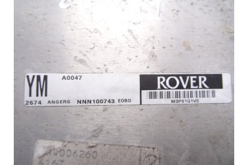 Centralita motor uce, Mg Rover Rover 45 (Rt) Classic (5-ptas.) 2004, NNN100743