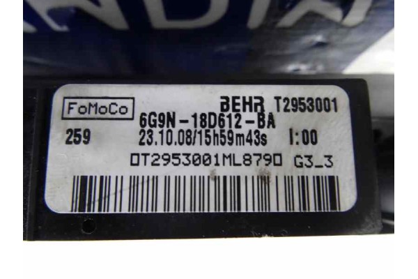 Resistencia calefaccion, Land Rover Freelander (LR2) TD4 Se 2007, 6G9N18D612BA