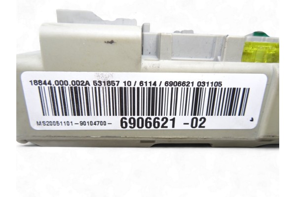 Caja reles / fusibles, Bmw Serie 3 Berlina (E90) 318d 2006, 6906621