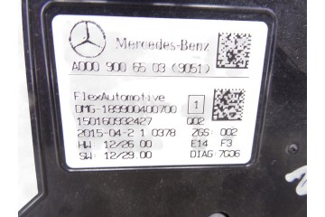 Luz interior, Mercedes-benz Clase a (Bm 176) A 180 CDI BlueEfficiency (176.012) 2015, A0009006503