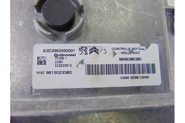 Centralita motor uce, Peugeot 5008 Active 2017, 9815023380