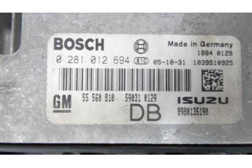 55560810  CENTRALITA MOTOR UCE OPEL ASTRA H BERLINA Elegance 2006 55560810 175140 OPEL - 3