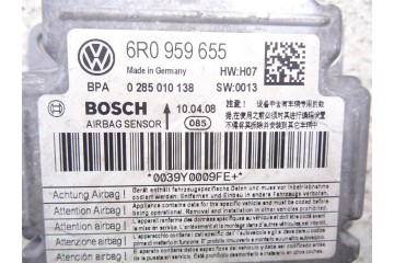 Centralita airbag, Seat Ibiza Berlina (6J5) Reference 2008, 6R0959655