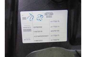 Elevalunas delantero izquierdo, Mercedes-benz Clase Cla (Bm 117) CLA 220 CDI 4Matic (117.305) 2015