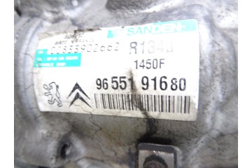 Compresor aire acondicionado, Citroen C3 1.4 HDi Exclusive 2006, 9655191680