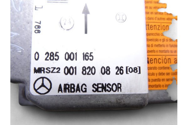 Centralita airbag, Mercedes-benz Clk (Bm 208) Coupe 230 Compressor (208.347) 1999, 0018200826