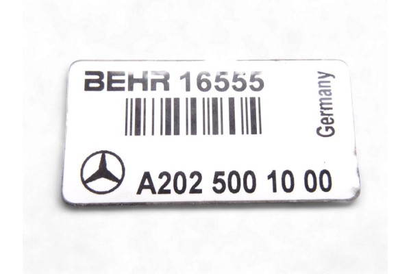 Intercooler, Mercedes-benz Clk (Bm 208) Coupe 230 Compressor (208.347) 1999, A2025001000