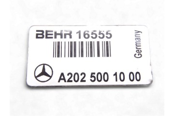 Intercooler, Mercedes-benz Clk (Bm 208) Coupe 230 Compressor (208.347) 1999, A2025001000