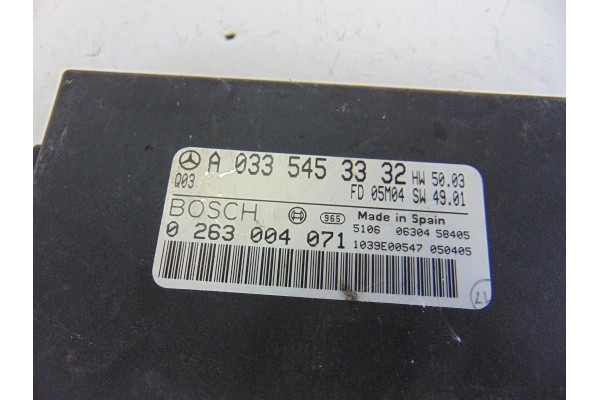 A0335453332 MODULO ELECTRONICO MERCEDES-BENZ CLASE S (BM 220) BERLINA
