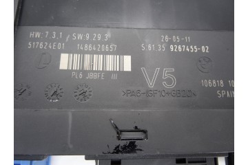 Módulo electrónico, Bmw Serie 7 (F01/F02) 740d xDrive 2011, 9267455