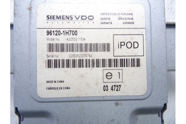 Módulo electrónico, Kia Ceed (Ed) Concept 2009, 961201H700