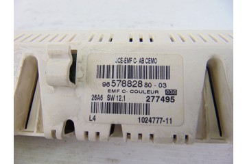 Pantalla multifuncion, Citroen C4 Berlina Collection 2006, 9657882880
