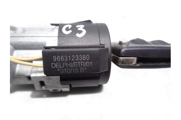 Antirrobo / llave contacto, Citroen C3 Live Edition 2016, 9663123380