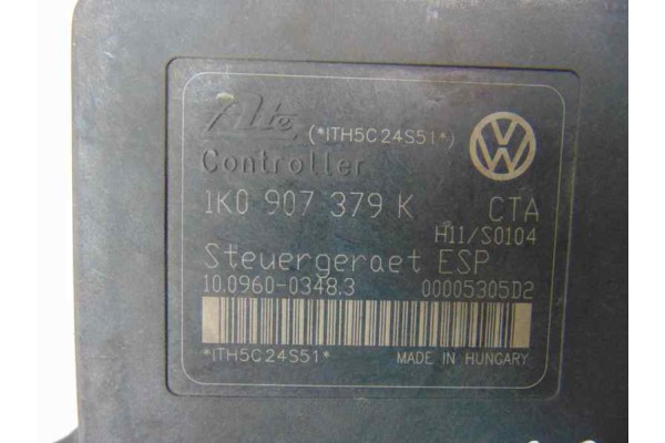 1K0907379K ABS VOLKSWAGEN GOLF V (1K1)(10.2003)