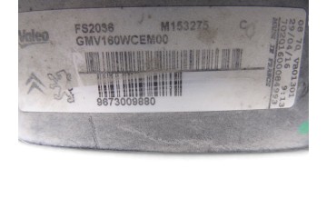 Electroventilador, Peugeot Partner Furgón Confort L1 2016, 9673009880