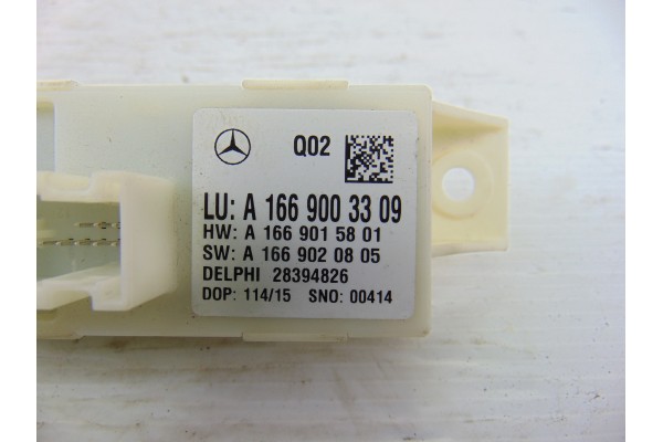 A1669003309 MODULO ELECTRONICO MERCEDES-BENZ CLASE CLA (BM 117)
