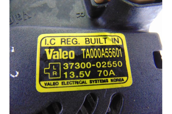 37300-02550 ALTERNADOR HYUNDAI ATOS PRIME (MX) GLS (2003) 2004 37300-02550 206125 HYUNDAI - 3