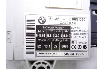 Módulo electrónico, Bmw Serie 5 Berlina (E60) 525xi 2005, 6965050