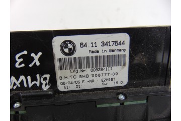 Mando climatizador, Bmw Serie X3 (E83) 2.0d 2005, 3417544