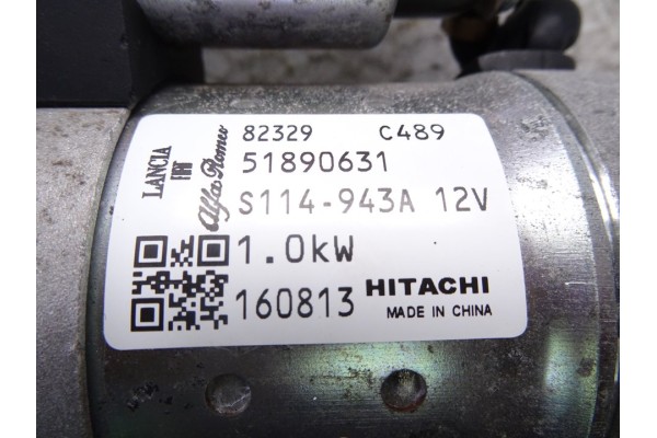 Motor arranque, Fiat Ii Tipo (356) Berlina Easy 2016, 51890631