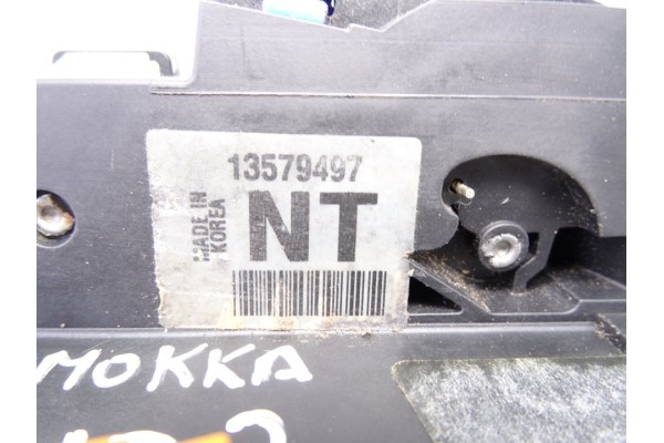 Cerradura puerta delantera izquierda, Opel Mokka X Innovation 2018, 13579497