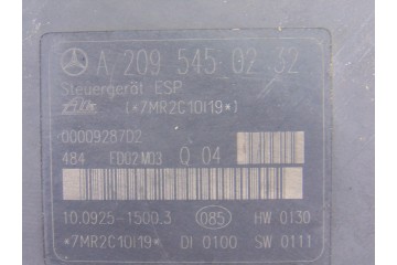 A0034319412 ABS MERCEDES-BENZ CLASE C (BM 203) SPORTCOUPE C 220 CDI (203.706) 2004 A0034319412 191432 MERCEDES-BENZ - 5