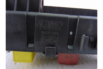 Caja reles / fusibles, Saab 9-3 Familiar Vector 2008, 12769679