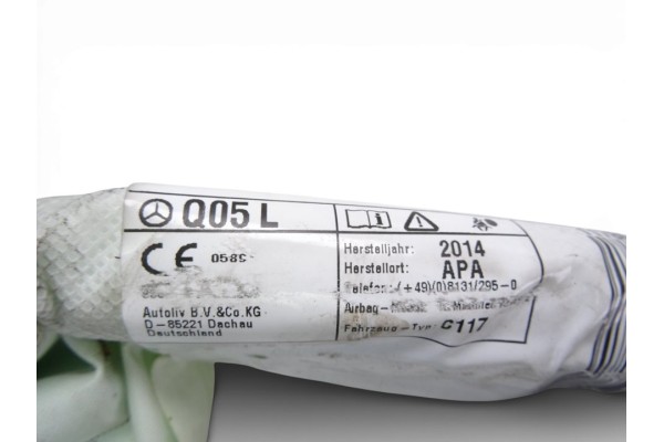 Airbag cortina delantero izquierdo, Mercedes-benz Clase Cla (Bm 117) Cla 200 Cdi (117.301) 2014, Q05L