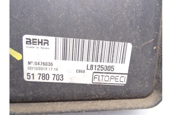Electroventilador, Citroen Nemo Furgón 2013, 51780703