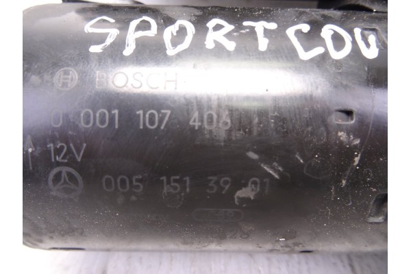 Motor arranque, Mercedes-benz Clase C (Bm 203) Sportcoupe C 200 Compressor (203.742) 2002, 0051513901