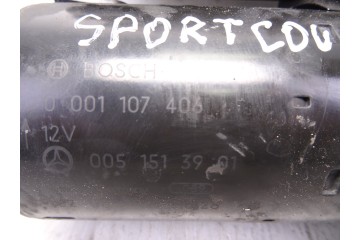 Motor arranque, Mercedes-benz Clase C (Bm 203) Sportcoupe C 200 Compressor (203.742) 2002, 0051513901