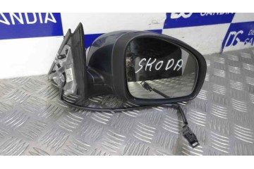 GRIS OSCURO RETROVISOR DERECHO SKODA FABIA COMBI (5J5)