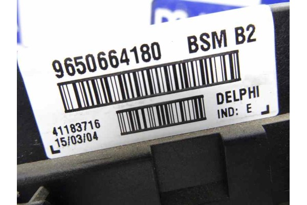Caja reles / fusibles, Peugeot 307 Break / Sw (S1)(04.2002) SW Clim 2004, 9650664180