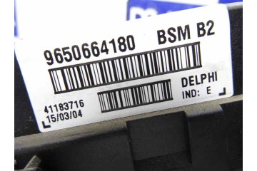 Caja reles / fusibles, Peugeot 307 Break / Sw (S1)(04.2002) SW Clim 2004, 9650664180
