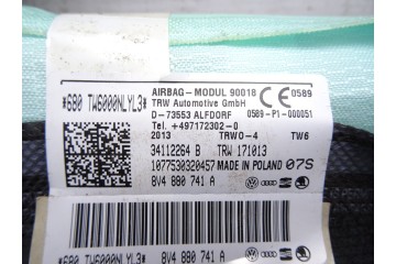 Airbag cortina delantero izquierdo, Audi A3 Sportback (8VA) Ambiente 2013, 8V4880741A