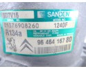 Compresor aire acondicionado, Citroen Xsara Berlina 2.0 HDi Exclusive (80kW) 2002, 9646416780