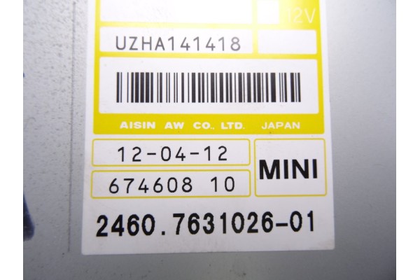 Módulo electrónico, Mini Cabrio (R57) One 2017, 7631026